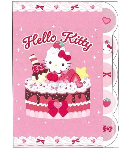 Amazon.co.jp: ハローキティ[ポケットファイル]3ポケットA5クリア